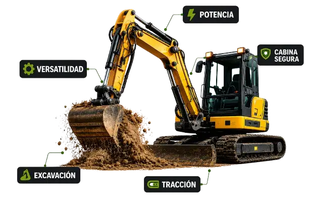 Maquinaria sin fondo